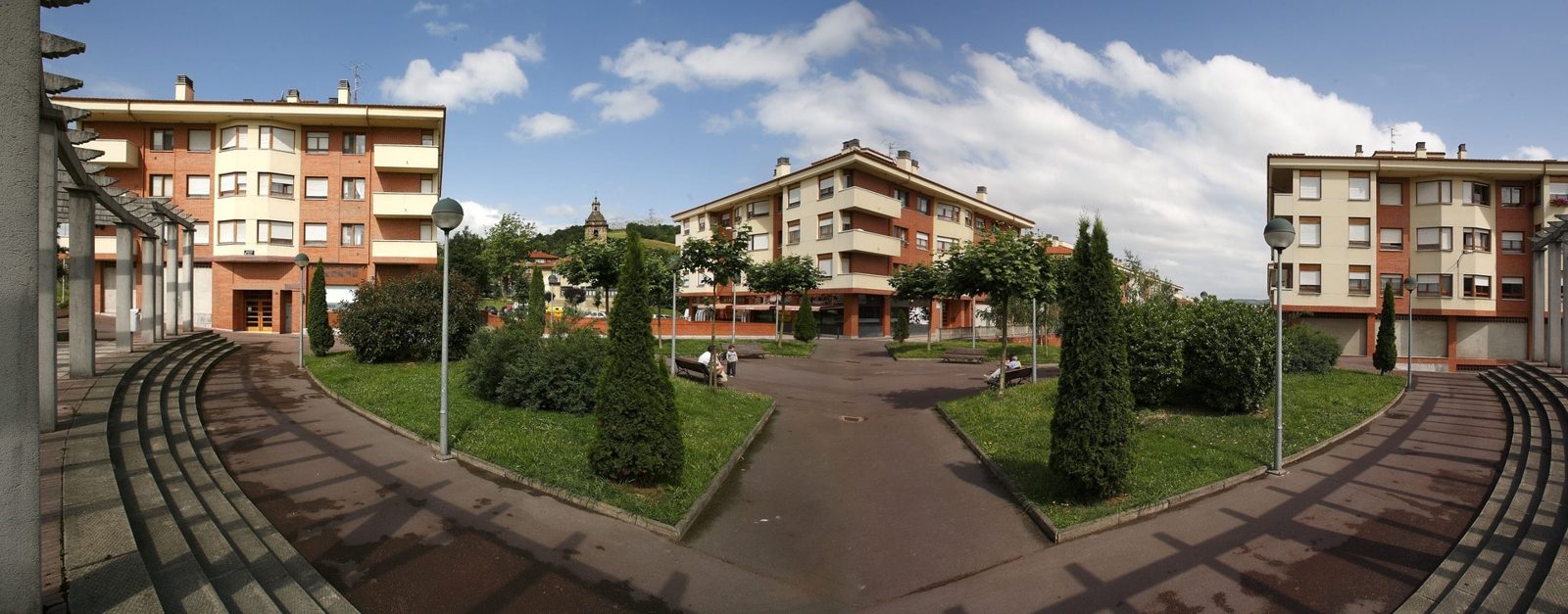 Promoción residencial en Basauri con amplias zonas verdes